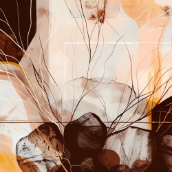 Fototapet Abstract Moderne Floraison Rêve MF208