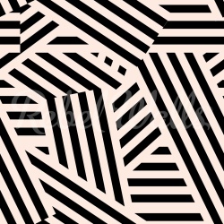 Fototapet, Abstract Stripes, Liquorice & Cream, Rebel Walls - Img 2