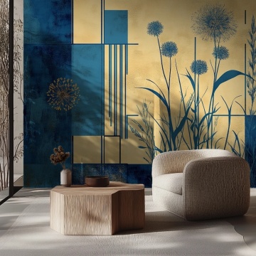 Fototapet Abstract Vegetal Tiges Rêve VT200 - Img 2