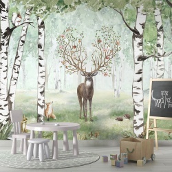 Fototapet Amazing Antlers - Summer, Kikki Belle - Img 4