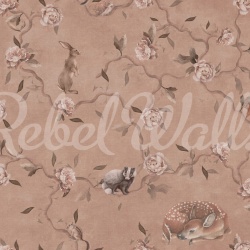 Fototapet, Bambis Friends, Rebel Walls - Img 2
