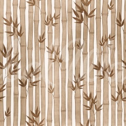 Fototapet, Bamboo Forest, Brown, Rebel Walls - Img 2
