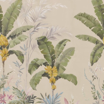 Fototapet, Banana Tree Jungle, Beige, Rebel Walls - Img 2