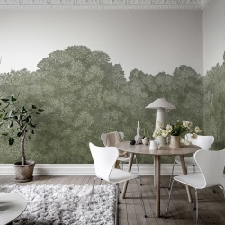 Fototapet, Belle Buisson, Green, Rebel Walls