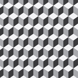 Fototapet Black and White Cube, VLAdiLA - Img 2
