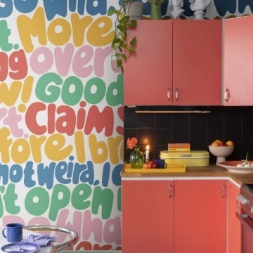 Fototapet, Blah Blah Blah, Rainbow, Rebel Walls - Img 3