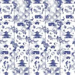 Fototapet Blue Imari, VLAdiLA - Img 2
