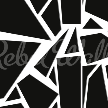 Fototapet, Bold Mosaic, Graphite, Rebel Walls - Img 2