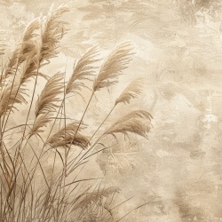 Fototapet Botanic Beige Naturel Poeme Rêve BNP200