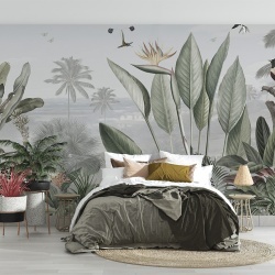 Fototapet Botanical Beauty - Panorama, Sir Edward