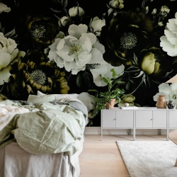 Fototapet, Bouquet of Roses, Yellow, Rebel Walls - Img 3