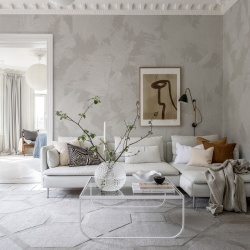Fototapet, Brush, Greige, Rebel Walls