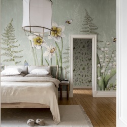 Fototapet, Bumblebee, Green, Rebel Walls - Img 6