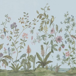 Fototapet, Chinoiserie, Blue, Rebel Walls - Img 2
