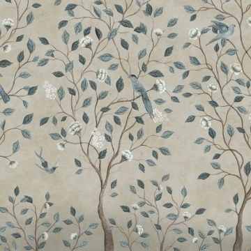Fototapet, Chinoiserie Dream, Blue, Rebel Walls - Img 2
