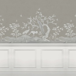 Fototapet, Chinoiserie Lace, Panels, Rebel Walls - Img 2