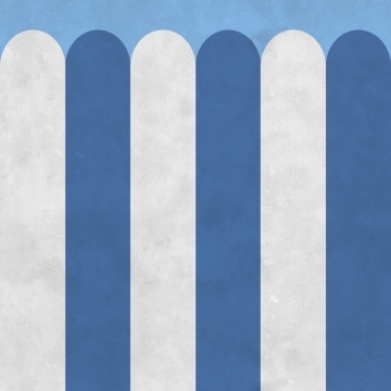 Fototapet, Circus Stripes, Blueberry, Rebel Walls - Img 2