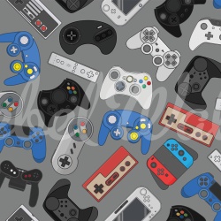 Fototapet, Controls, Blue, Rebel Walls - Img 2