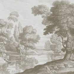 Fototapet, Etching Park, Beige, Rebel Walls - Img 2
