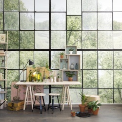 Fototapet, Factory Window, Rebel Walls