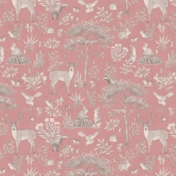Fototapet Fantastic Forest - Vintage Pink, Kikki Belle - Img 2