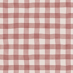 Fototapet, Gingham, Red, Rebel Walls - Img 2