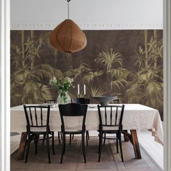 Fototapet, Golden Jungle, Dark, Rebel Walls - Img 3