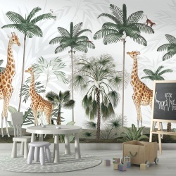 Fototapet Gracious Giraffes, Kikki Belle - Img 4