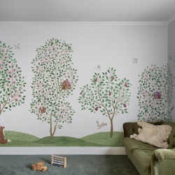 Fototapet, Happy Haven, White, Rebel Walls - Img 3