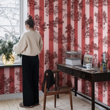 Fototapet, Happy Toile, Raspberry, Rebel Walls - Img 3