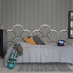 Fototapet, Hilltops, Graphic, Rebel Walls