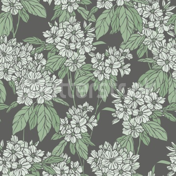Fototapet, Jasmine Veil, Green, Rebel Walls - Img 2