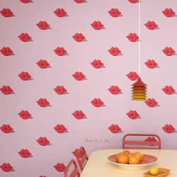Fototapet, Kissing Booth, Pink, Rebel Walls - Img 3
