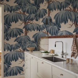 Fototapet lavabil, Alba Mural, Blue, Sandberg