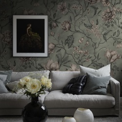 Fototapet lavabil, Belinda Garden Green, Sandberg