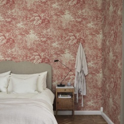 Fototapet lavabil, Forest Toile, Red, Sandberg