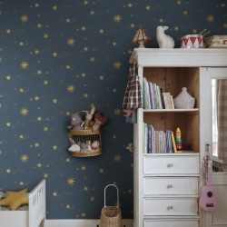 Fototapet lavabil, Gillis, Midnight Blue, Sandberg