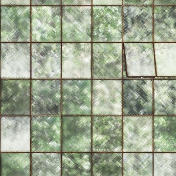 Fototapet lavabil, Green Window 9528W - Img 1
