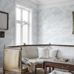 Fototapet lavabil, Himmel Light Blue, Sandberg