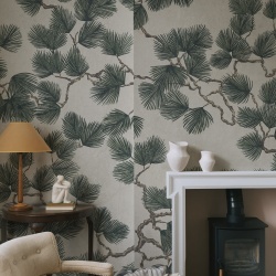 Fototapet lavabil, Pine Mural, Green, Sandberg