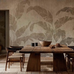 Fototapet, Leaves Shadow, Stone, Coordonne
