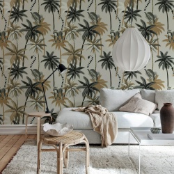 Fototapet, Lemur Palms, Sand, Rebel Walls