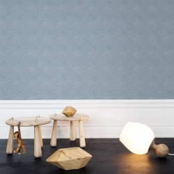 Fototapet, Linen, Blue, Rebel Walls