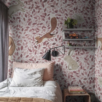 Fototapet, Lullaby, Pink, Rebel Walls - Img 3