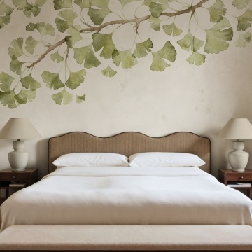 Fototapet, Maidenhair Tree, Light Green, Rebel Walls - Img 3