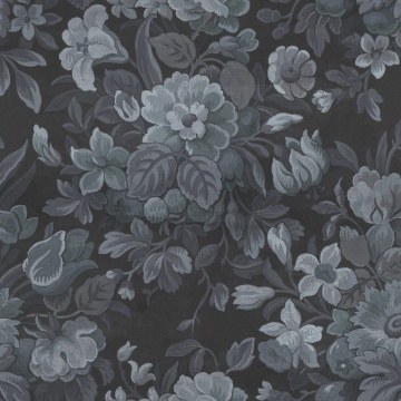 Fototapet, Majestic Vintage Garden, Dark Blue, Rebel Walls - Img 2