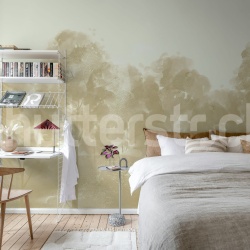 Fototapet, Misty Grove, Beige, Rebel Walls
