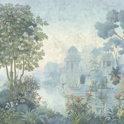Fototapet Misty Temple Horizon - personalizat, VLAdiLA - Img 4