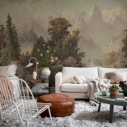 Fototapet, Mountain Horizon, Vintage, Rebel Walls