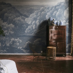 Fototapet, Mystery Lake, Blue, Rebel Walls